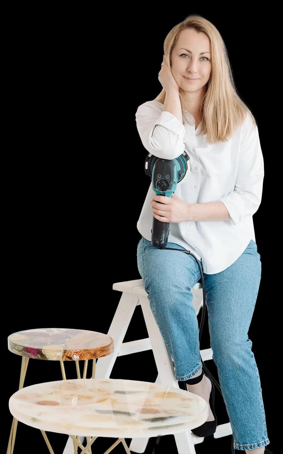 Litery i cyfry z żywicy epoksydowej